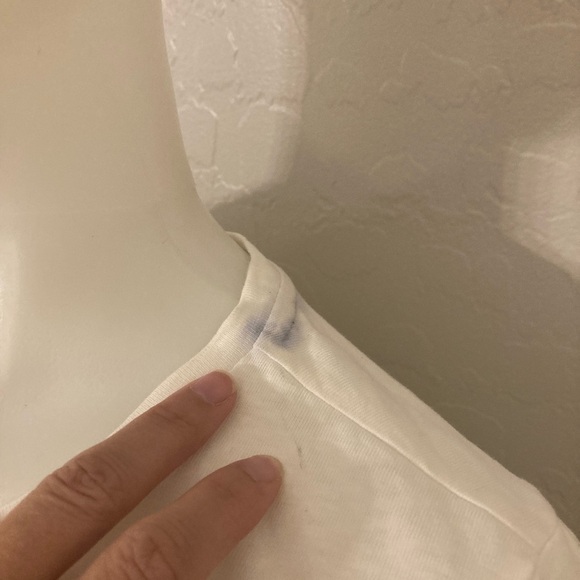 Tory Burch White Lenox Ruffled Top Small - Picture 10 of 11